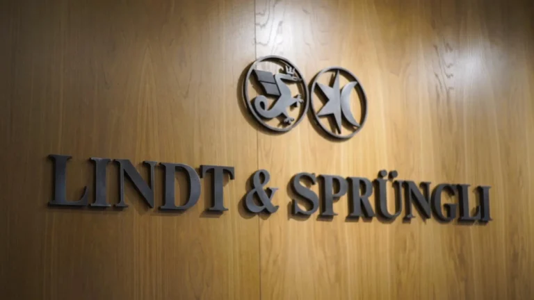 arafed sign on a wall that says lindt and spruncl