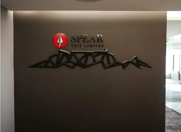 a close up of a sign on a wall in a room